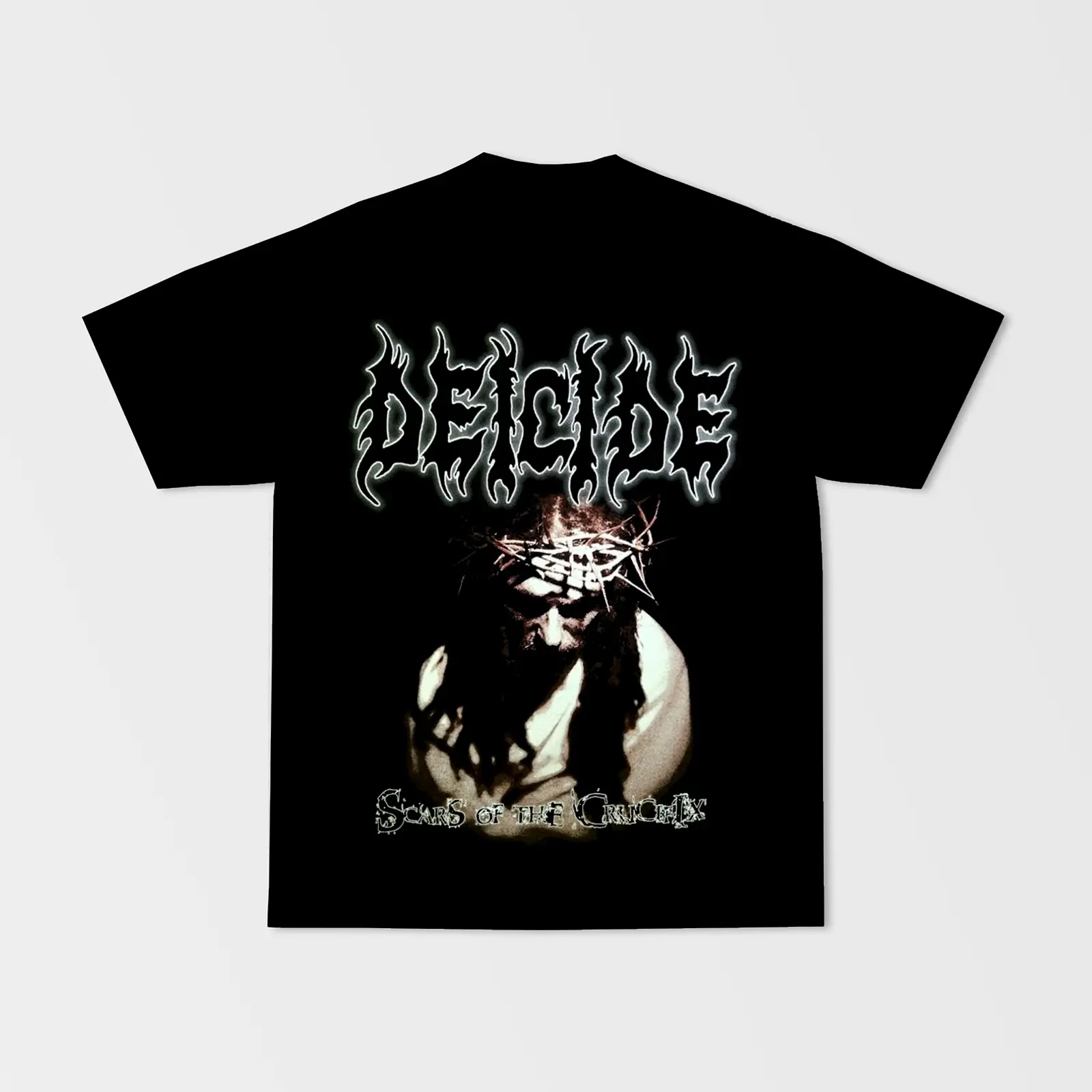 Deicide Brutal Death Metal Graphic T Shirt With Gothic Streetwear Vibes HY4464