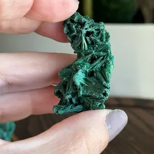 Needle Point Malachite Specimens - Natural Green Crystal for Healing & Collecting