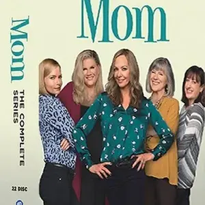 Mom Complete Series DVD Set - Seasons 1-7, Brand New, Award-Winning Comedy, English Character-Driven Sitcom with Emotional Depth, Feel-Good Television for Fans of Sitcoms Featuring Beth Hall