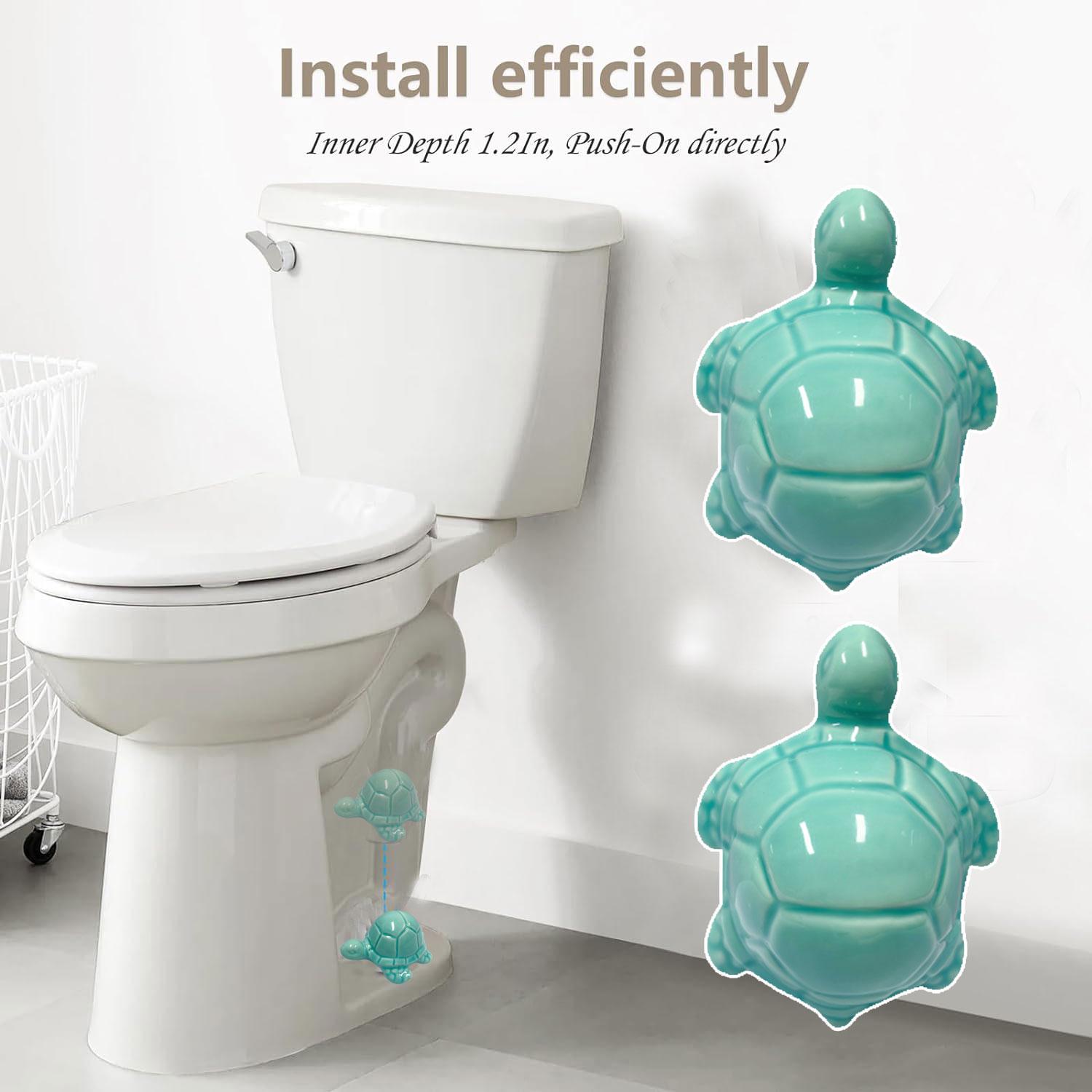 Cute Turtle Toilet Bolt Caps Ceramic Sea TurtleToilet Bolt Covers Decorative, Set of 2 Toilet ScrewCover Caps, Toilet Caps for Bottom of Toilet, ToiletBowl Caps for Bolts Bathroom Decor Cute Turtle Toilet Bolt Caps Ceramic Sea TurtleToilet Bolt Covers Decorative, Set of 2 Toilet ScrewCover Caps, Toilet Caps for Bottom of Toilet, ToiletBowl Caps for Bolts Bathroom Decor