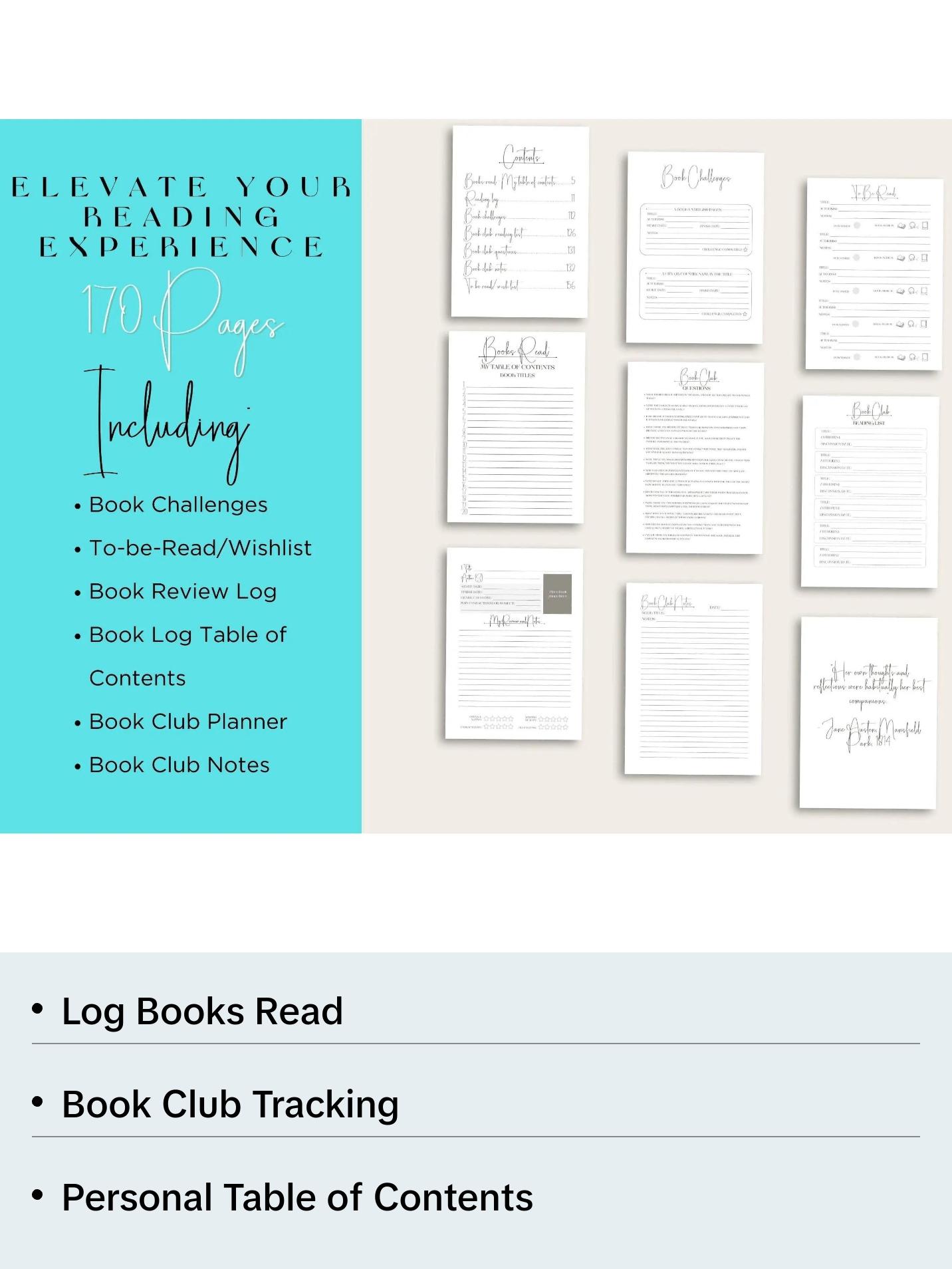 Blue Marble Book Journal: Elevate Your Reading Experience (Paperback)