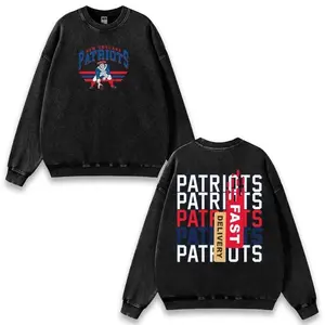 New England Football Vintage Graphic Sweatshirt, Patriots Sweatshirt, New England Hoodie, Unisex Funny Rugby Gift Sweater Shirt Top Menswear Womenswear Streetwear