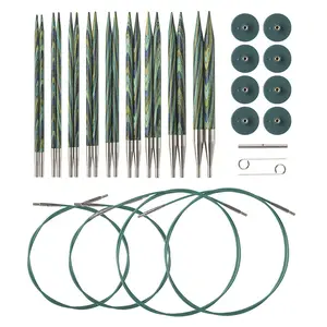 Knitpicks Caspian Options Interchangeable Needle Set with Multiple Sizes and Interchangeable Options for Versatile Knitting Projects