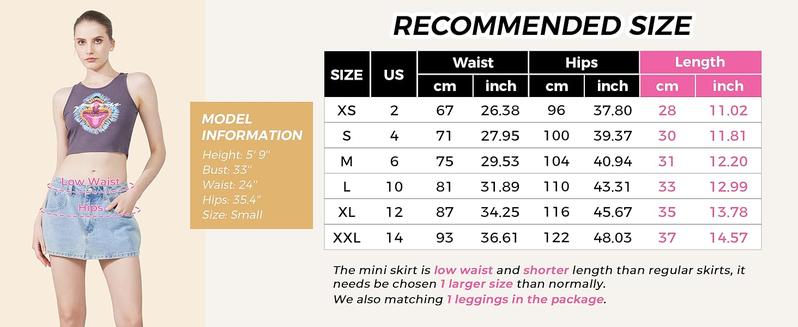 EMMIOL Vintage Blue Fit Denim Mini Jean Skirt for Women - Casual Style Regular Fit Above Knee Cotton Material Multi Belt Loops No Sheer Material Chic Womenswear Machine Washable - Bottom EMMIOL Vintage Blue Fit Denim Mini Jean Skirt for Women - Casual Style Regular Fit Above Knee Cotton Material Multi Belt Loops No Sheer Material Chic Womenswear Machine Washable - Bottom