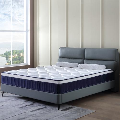 【Bellemave】Twin/Twinxl /Full/Queen/King/Size Mattress, 10 Inch Hybrid Mattress in a Box with Gel Memory Foam, Individually Pocket Coils Springs, Pressure Relief Motion Isolation, Edge Support, Medium Firm