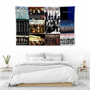 Backsttreet Boys Boy Band Desk Mat, Retro 90s Pop Music Fan Merchandise For Men Women, Aesthetic Workspace Accessory Holiday Gift Idea | GN060326.R2896.ID00