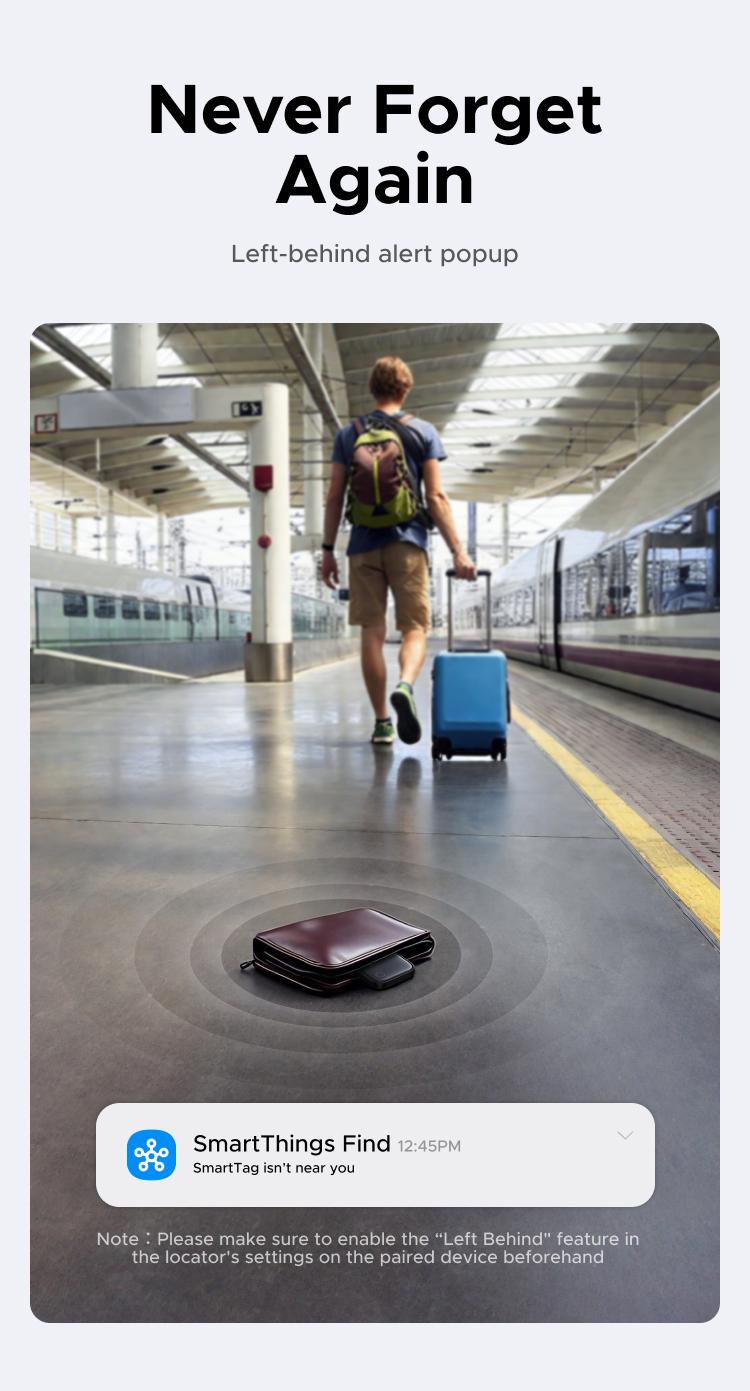 UGREEN FineTrack S 2-Pack Bluetooth Tracker Tags Work with Samsung SmartThings APP (Samsung Only), 550-Days Replaceable Battery Item Finder Smart Tag for Key Luggage Passport，TikTokShopBlackFriday ,TikTokShopHolidayHaul