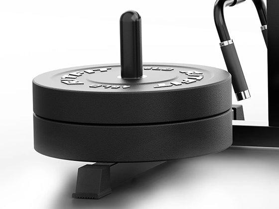 RITFIT PLC01 Leg Extension and Curl Machine and Hip Thrust 325LB Adjustable Seated and Lying Exercise Machine with 4 Adjustable Backrest Angles and 2'' Weight Plates Home Gym System Home Workout Equipment