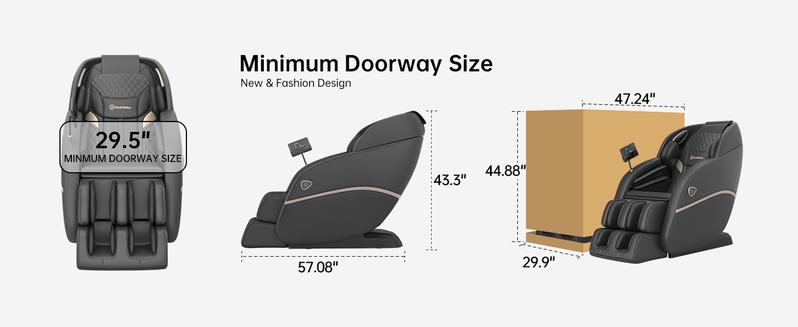 Real Relax massage chair Favor-22 full body zero gravity SL-Track shiatsu massage airbag with heating function Bluetooth comfort massage recliner