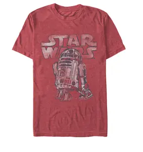 Men's Star Wars Faded R2-D2 Droid T-Shirt
