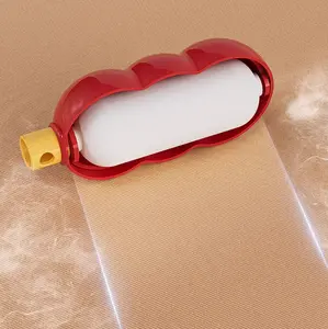 Mini Reusable Strong Adhesive Lint Roller Keychain