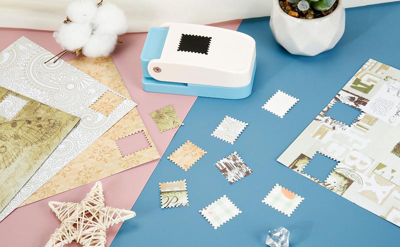Stamp Puncher, Rectangular Postage Stamp Puncher, Stamp Hole Puncher for DIY Crafting Scrapbooking DIY Card Making Arts Crafts Supplies