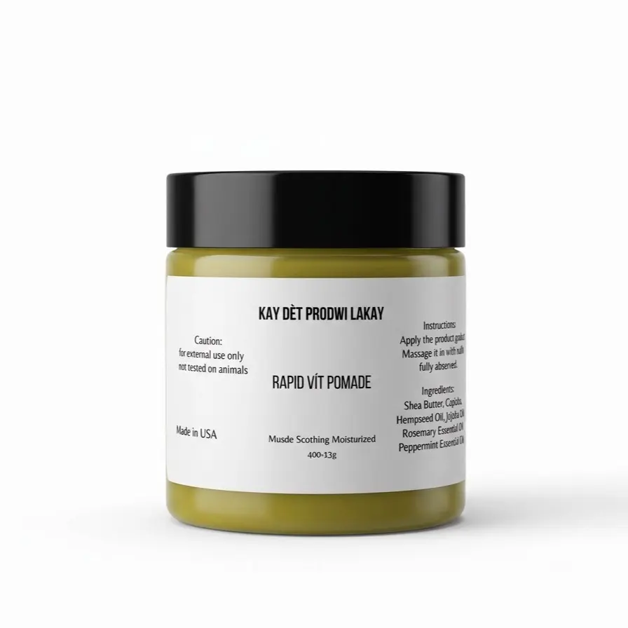 Cooling Balm Aromatherapy Soothing Blend Target Sorness in Muscles & Joints Muscle soreness  Joint pain  Back & neck tension  Post-workout recovery  Everyday aches Essential Oil