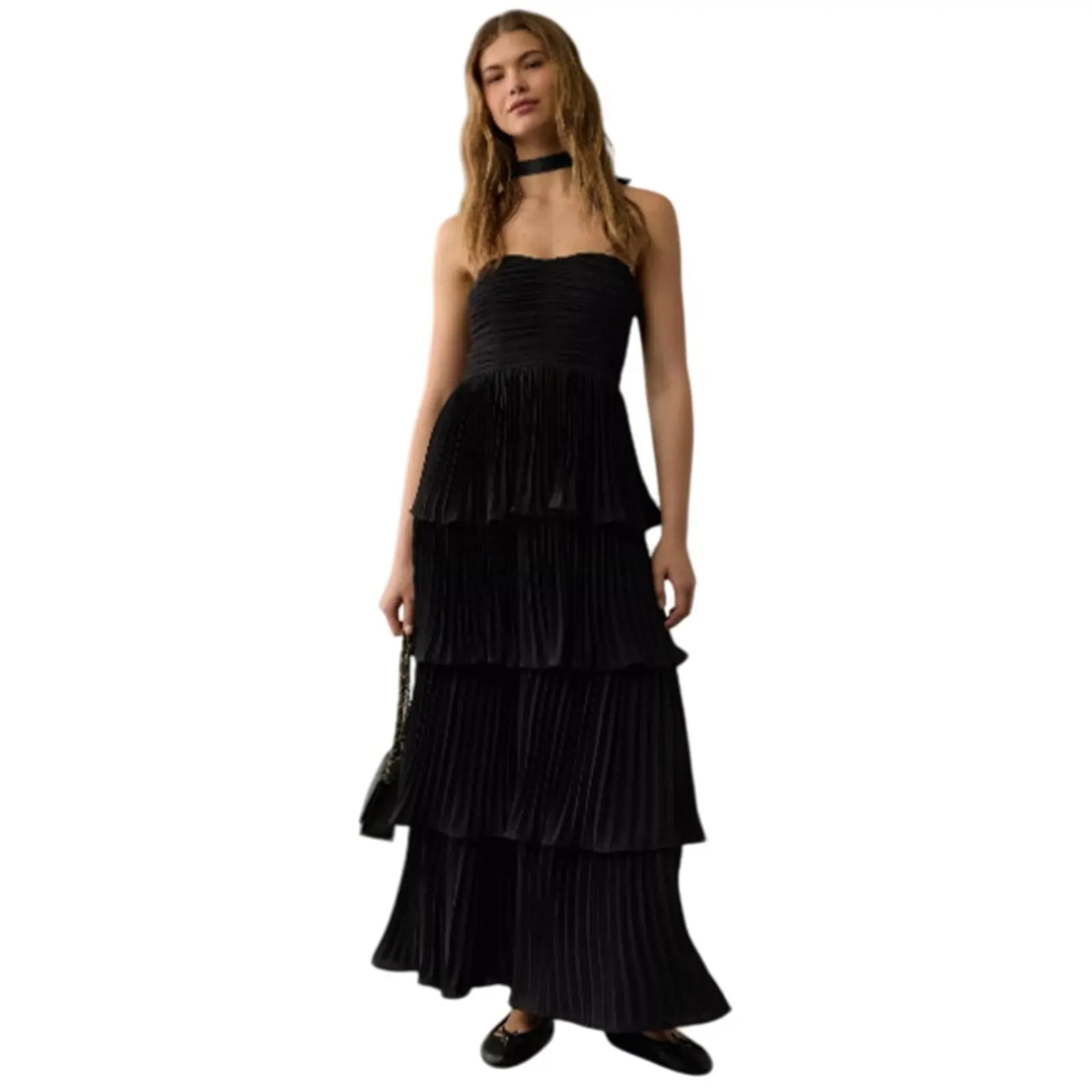 asymmetric draped dress Lime Draped Asymmetric Maxi Dress XS