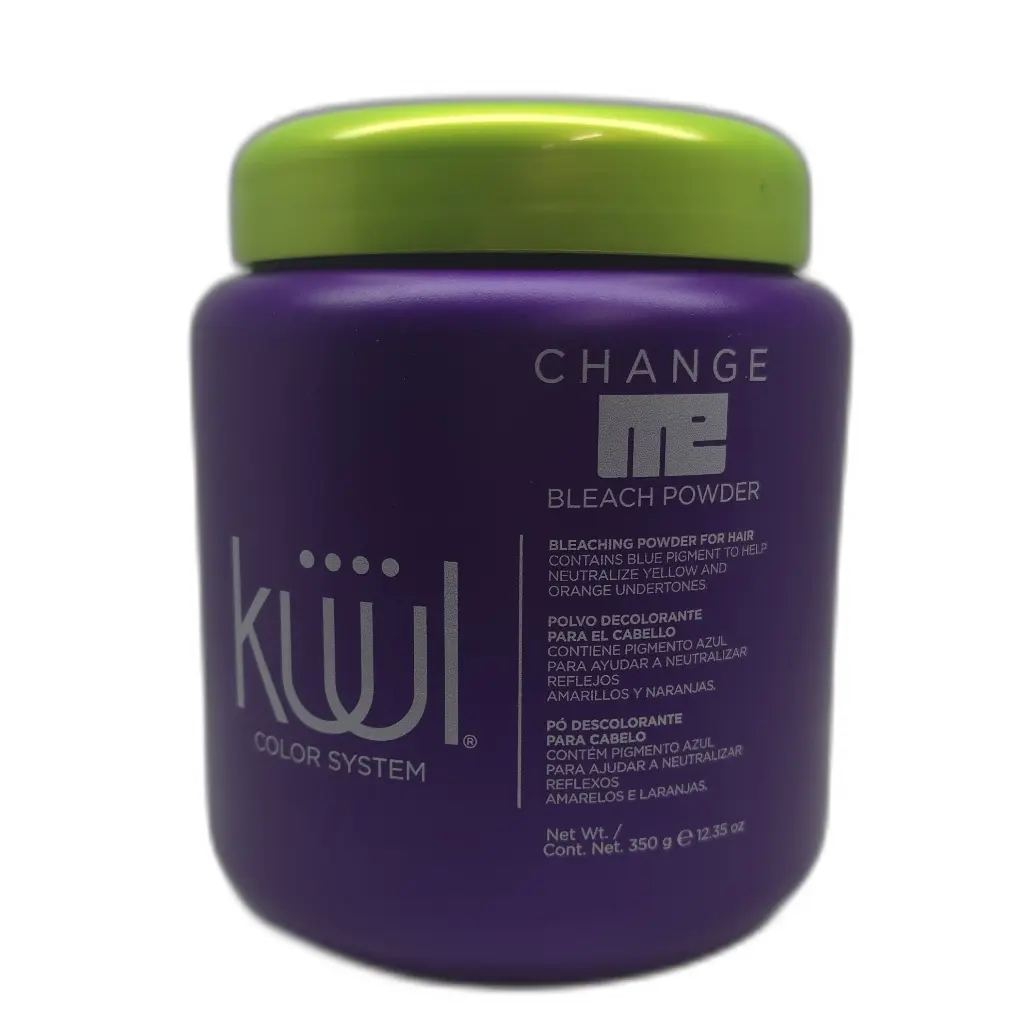 KUUL Hair Bleaching Powder with Blue Pigments - Salon-Quality Hair Lightening, Haircare Product for Achieving Salon Look from Home