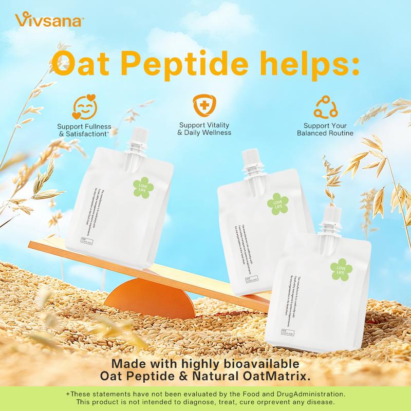 Vivsana Oat Matrix Wellness Drink - Chlorella Pyrenoidosa Peptides + Oat Bran Extract, 665mL Dietary Supplement for Metabolic Health Vivsana Oat Matrix Wellness Drink - Chlorella Pyrenoidosa Peptides + Oat Bran Extract, 665mL Dietary Supplement for Metabolic Health