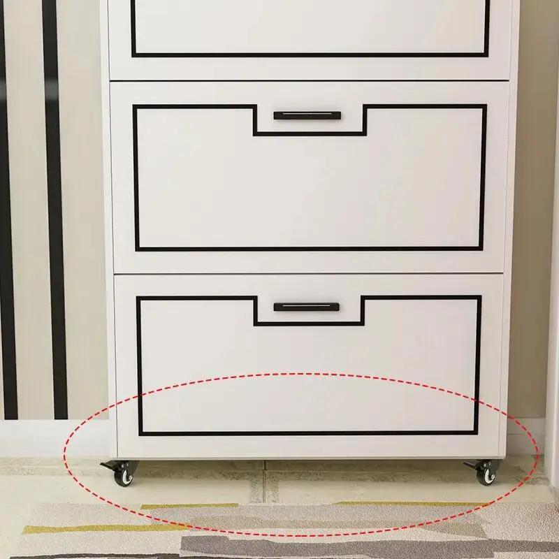 Premium 15 Inch and 2 Inch Heavy Duty Casters Set with Brakes Swivel Locking Wheels for Workshop Carts Furniture Movers