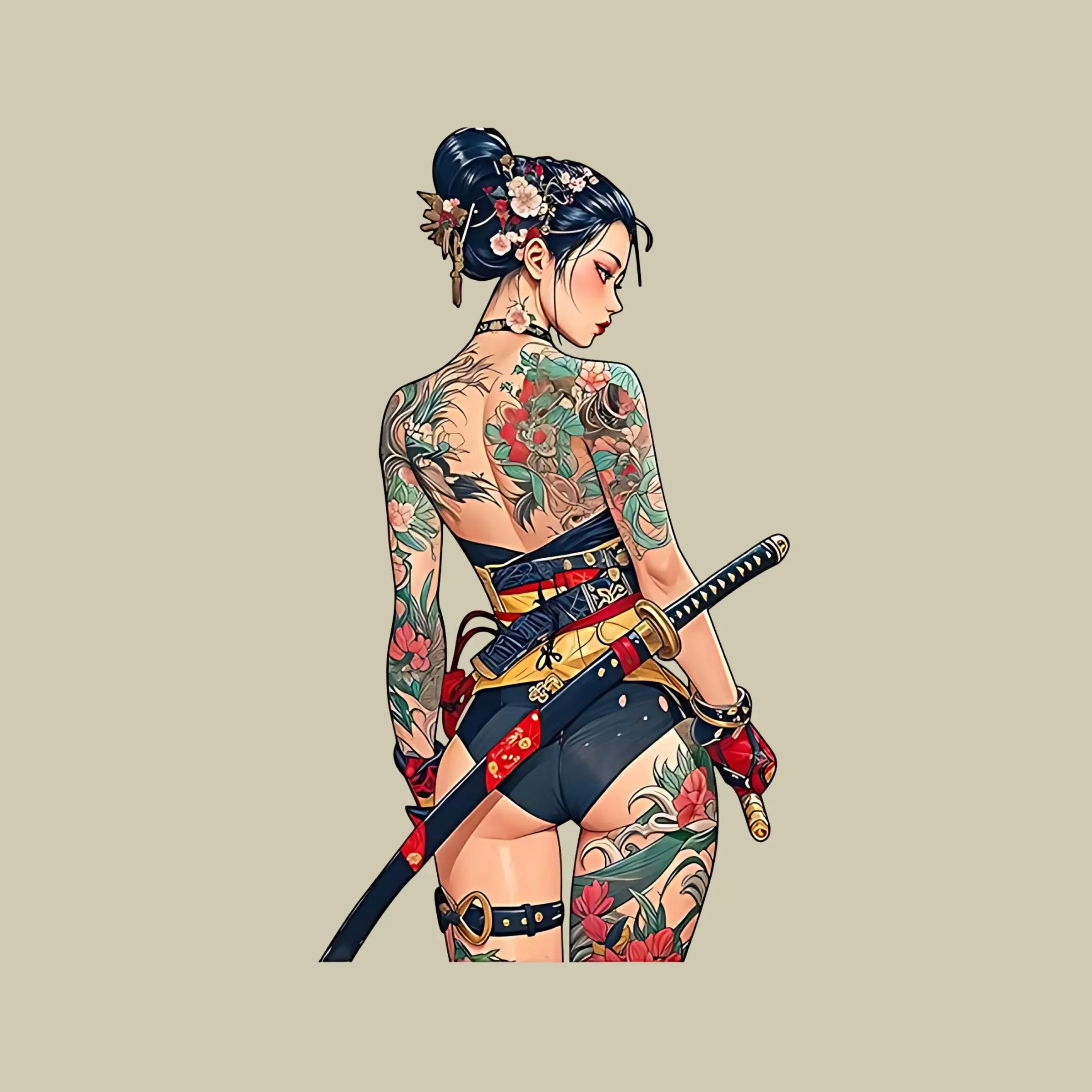 lily tattoo on back - TikTok Shop