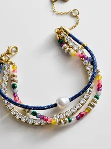 Rowan Semi-Precious Layered Bracelet - St. Barths
