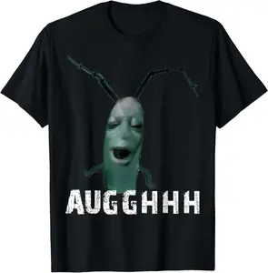 100% CottonCursed Plankton Funny  Cursed Memes Internet Memes T-Shirt