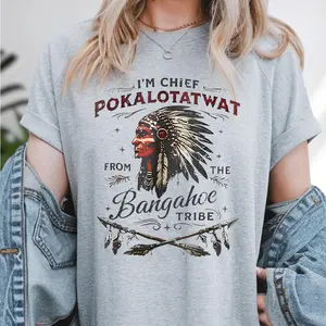 I'm Chief Pokalotatwat From The Tribe Shirt - Sweatshirt - Hoodie, Funny Native America Shirt, Indian Chief Shirt, Chief Pokalotatwat Shirt, Indigenous Native Gift, Native American