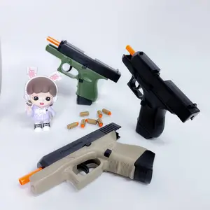G26 / 2011 Soft Bullet Gun Toy With  40 Bullets, 12 Shells, 3 steel target（Only on G26）, Toy Foam Blaster | Valentine's Day gift