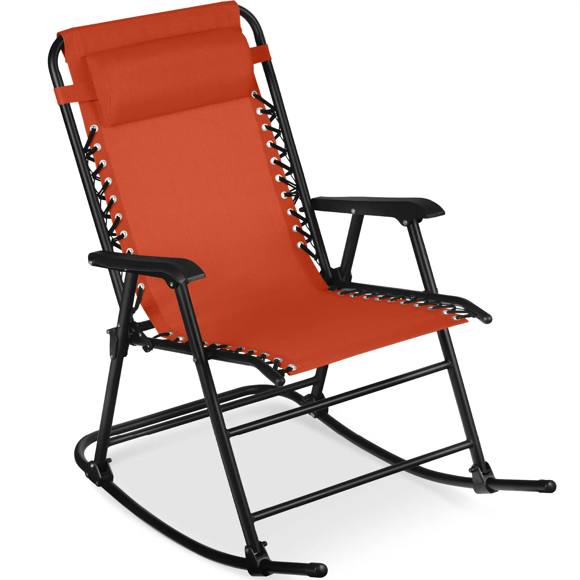 Best Choice Products Folding Outdoor Zero Gravity Rocking Lounge Chair w/ Headrest Pillow Best Choice Products Folding Outdoor Zero Gravity Rocking Lounge Chair w/ Headrest Pillow