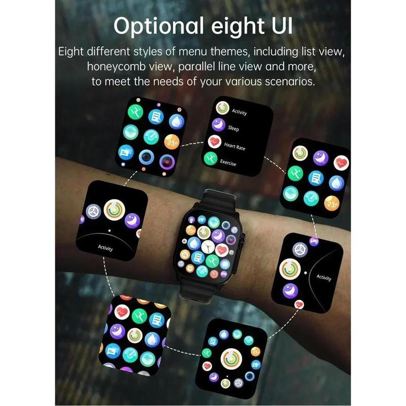 New Smart Watch 9 Ultra Gen 2Ultra IWO Watch Ultra NFC Smartwatch Series 9 Bluetooth Call 2.2 Inch Wireless Fitness Watch