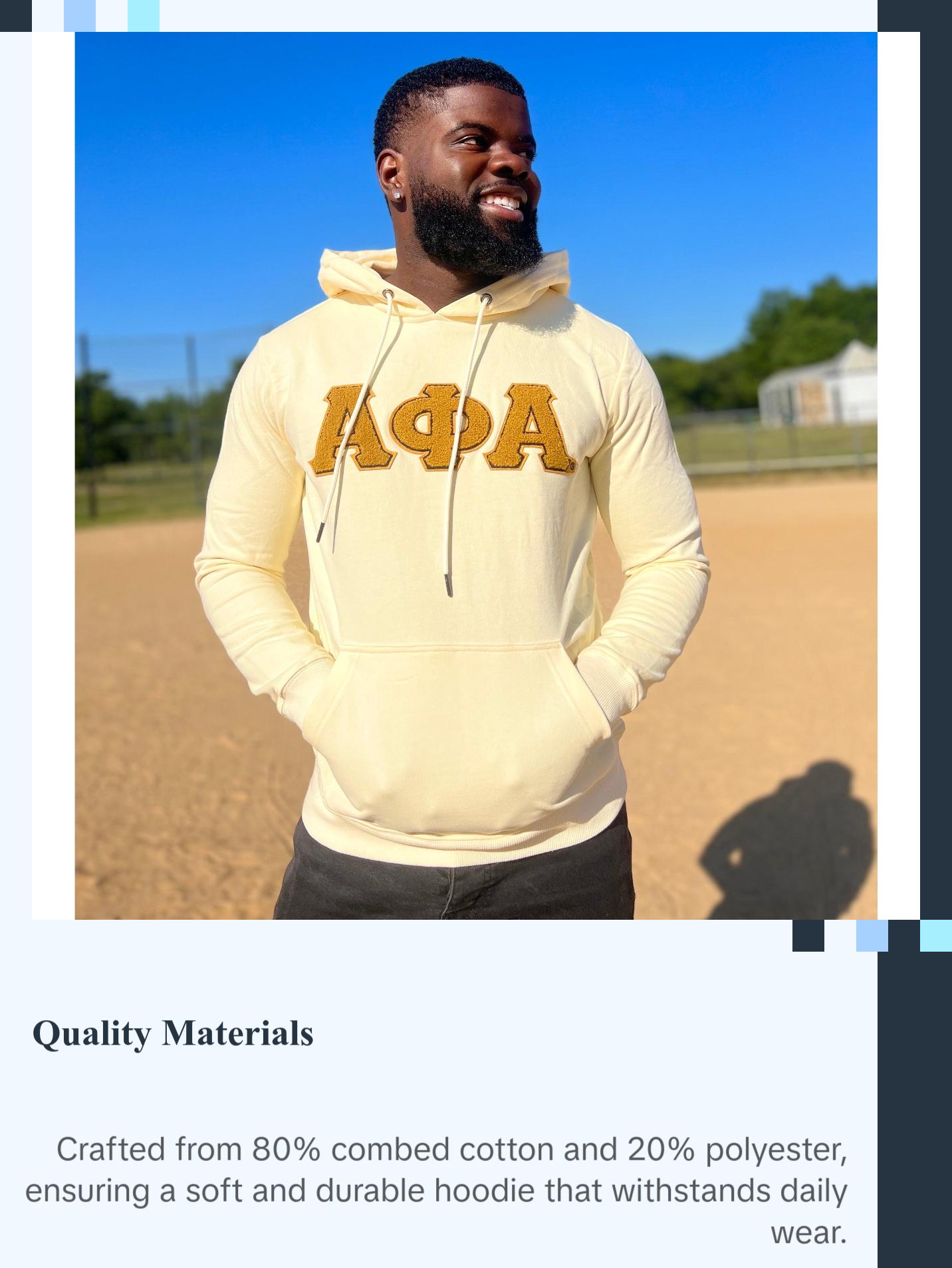 Alpha Neutral Chenille Hoodie