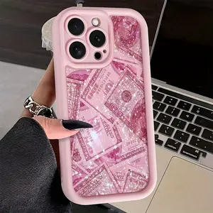 1pc of Pink High Bamboo Design Shockproof Ultra-Thin Anti-Drop Phone Case, Providing Comprehensive Protection for The Camera Lens, Compatible with Iphone 11/12/13/14/15/16/X/Xr/Xs/Plus/Pro Max.