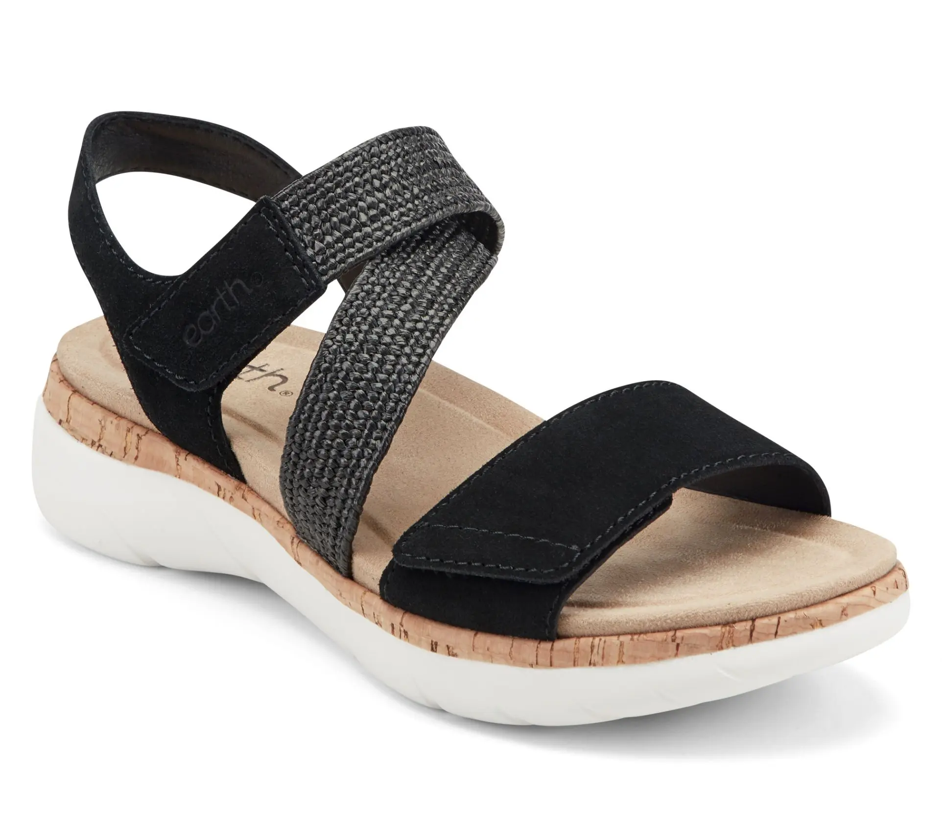 Earth Suede Adjustable Sport Sandals -Reston Earth Suede Adjustable Sport Sandals -Reston