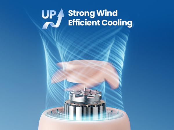 GAIATOP Mini Portable Fan, Small Yet Powerful, Cute 3-Speed Handheld & Desktop Fan with Base, Lightweight USB Rechargeable, Perfect for Travel, Lash Makeup, Summer Gift for Girls & Women for School Fans GAIATOP Mini Portable Fan, Small Yet Powerful, Cute 3-Speed Handheld & Desktop Fan with Base, Lightweight USB Rechargeable, Perfect for Travel, Lash Makeup, Summer Gift for Girls & Women for School Fans