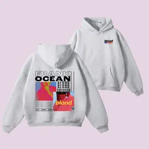 Frank Ocean Blond Album Cover 2Sides Hoodie/Sweatshirt/T-shirt, Frank Ocean Merch, Frank Ocean Album, Graphic Hoodies, Design on Back, Frank Ocean Shirt Music For Fans