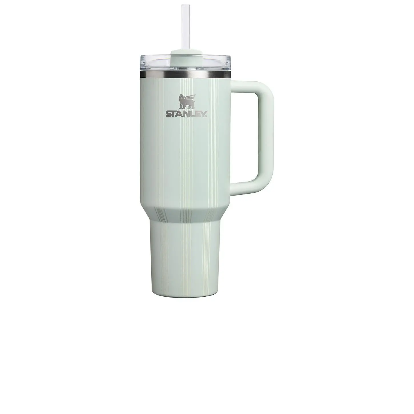 STANLEY 40oz The Quencher H2.0 Flowstate Tumbler in Mist Picnic Stripe