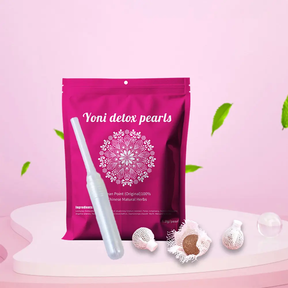 Women’s Yoni Detox Pearls Pack - 3 Internal Beads, 1 Applicator, Non-Medical Intimate Cleanser, Gentle Daily Care Seedless Wash, Feminine Hygiene Essential (Intimate Washes & Wipes)