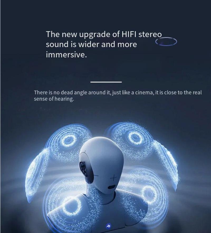 Namyvera Wireless Headphones In-ear Design Noise Cancelling True Wireless Earbuds with Digital Display Bluetooth 5.4 Gaming Headset for Running Exercising Lightweight Fitness Earphones