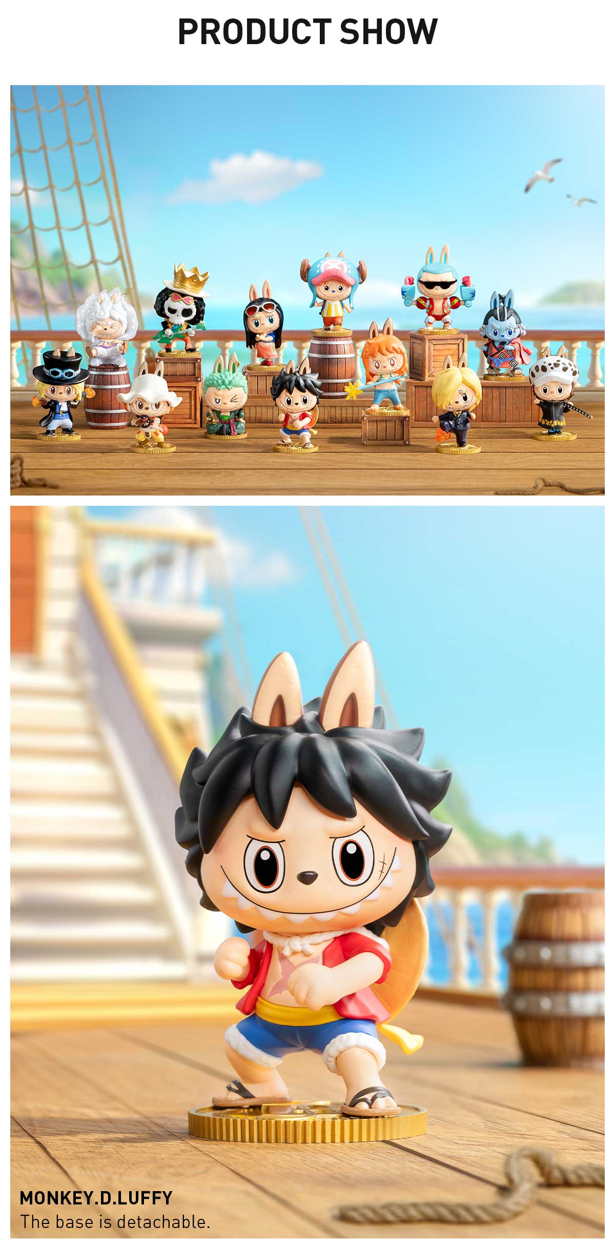 [Spanish]-THE MONSTERS × One Piece Series – Figuras