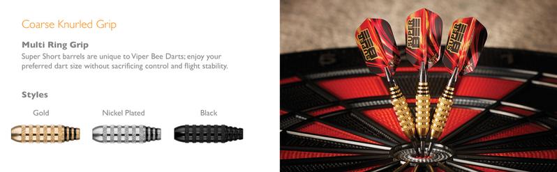 Viper Super Bee Darts Black Soft Tip Darts 16 Grams
