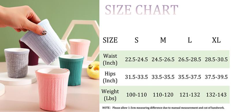 FINETOO 15PCS Cotton Panties for Women Seamless Underwear Outfit Maternity Basic Minimalist Comfortable Bikini Briefs S-XL Size