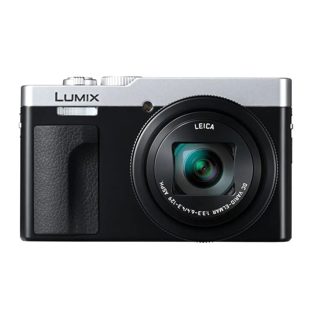Panasonic LUMIX ZS99 Compact Point-and-Shoot Digital Camera with 30x Zoom Lens, LCD Screen, USB Port, Wi-Fi, Charging Function, Button - Silver for Travel, Concert Use