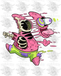 Urban Cartoon 18 DTF Transfer