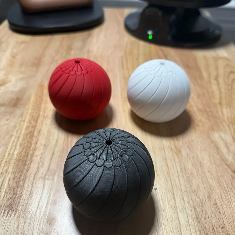 Twisty Fidget Ball, 3D Printed Sensory Toy for Stress Relief, Spiral Cascading Desk Decor, Unique Adult Fidget, Anxiety ADHD Focus Tool