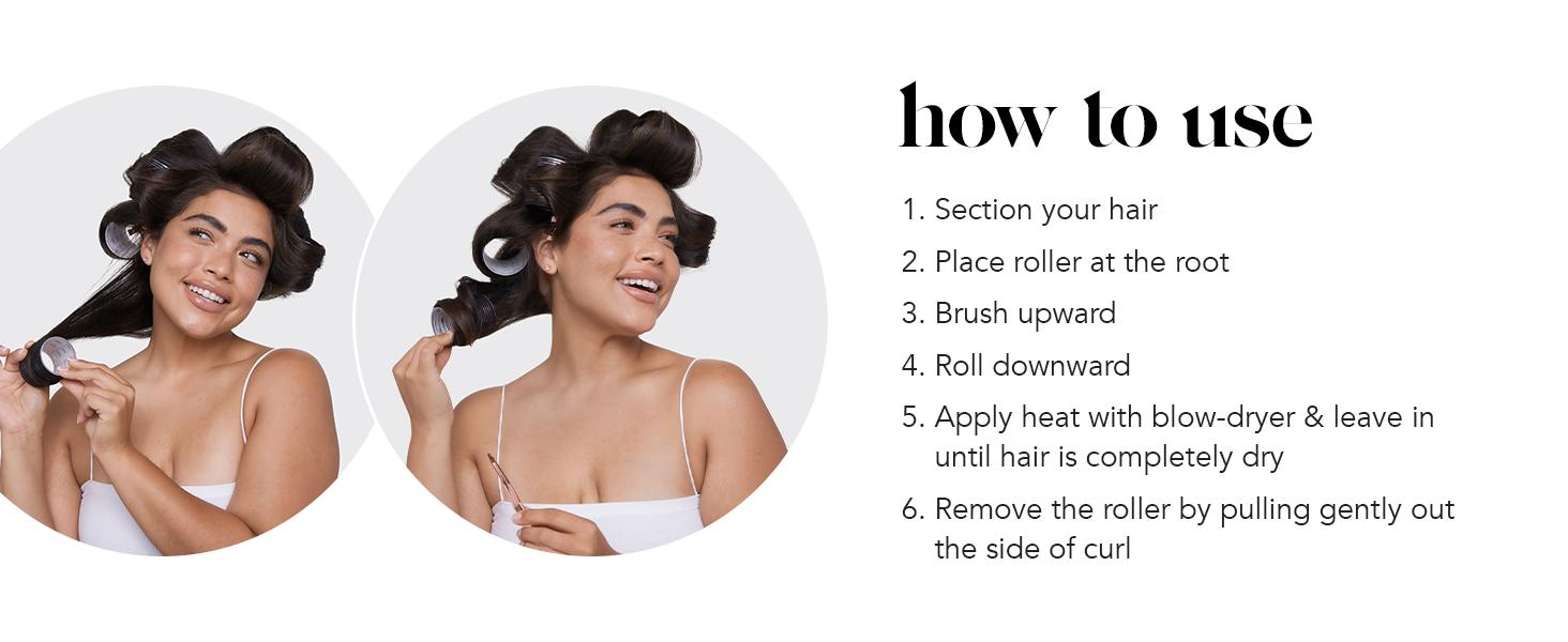 Kitsch Ceramic Thermal Rollers 8pc Set