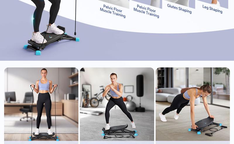 MERACH Balancing Machine, Leg Exercise Low Impact Plyometric Training Fun Cardio Trainer Full Body Aerobic Exercise Equipment MERACH Balancing Machine, Leg Exercise Low Impact Plyometric Training Fun Cardio Trainer Full Body Aerobic Exercise Equipment