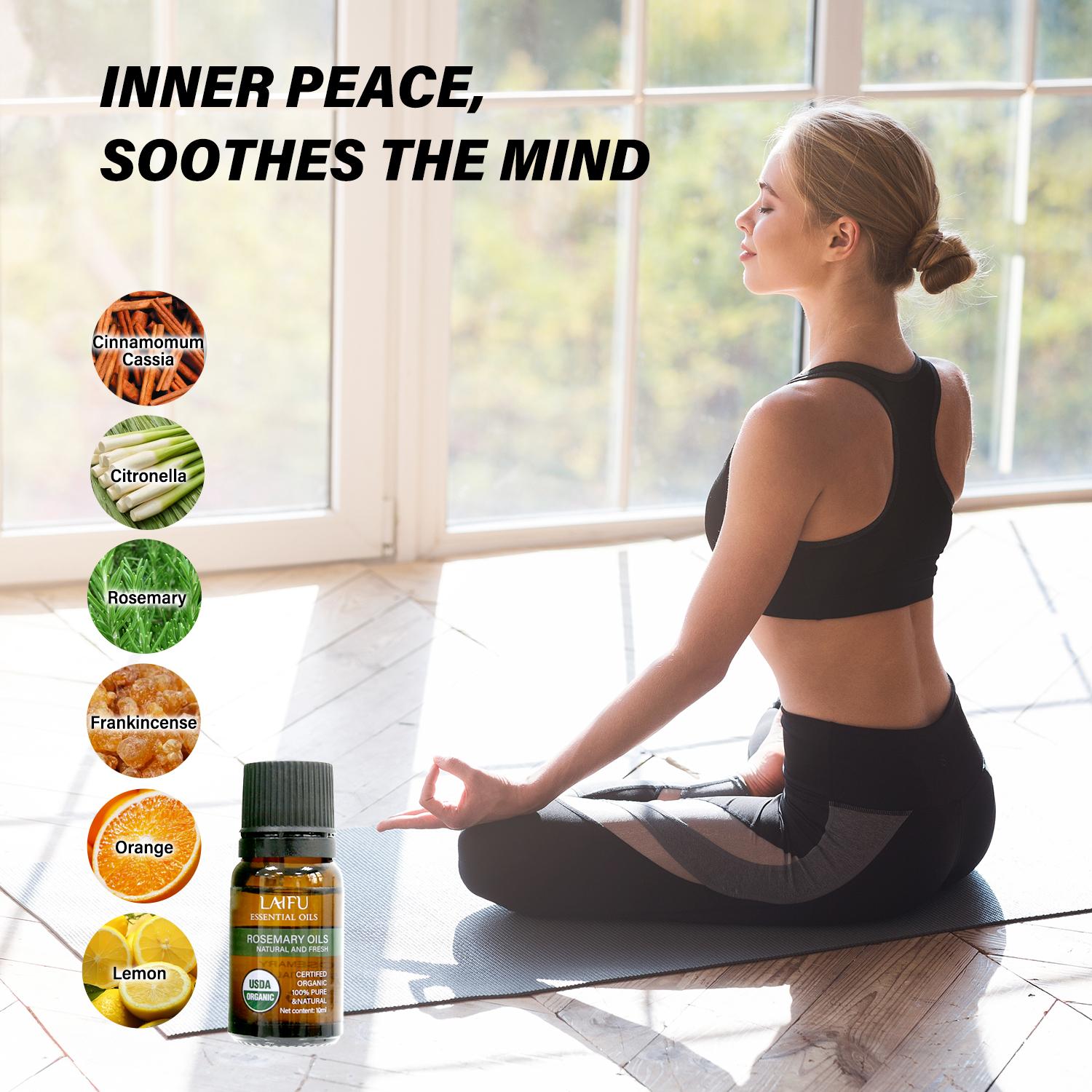 Oils Blends Set for Diffusers 12x0.33fl.oz for Home Aromatherapy Diffuser Oil Scents Calming Sweet Dreams Immunity Relax Mood Fresh Air Fragrance Oils for Diffusers - Scented