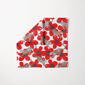 Camellias and Claws Head Scarf