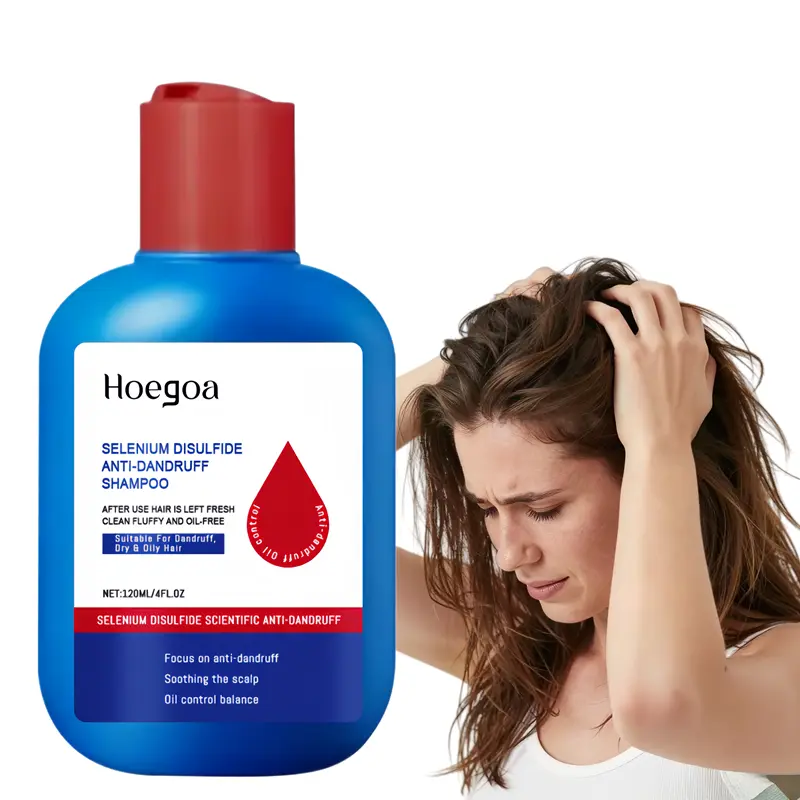 2-pack Selenium Disulfide Shampoo, anti-dandruff anti-itch，Deeply cleanses the scalp, controls oil, refreshes and moisturizes hair, and makes hair voluminous