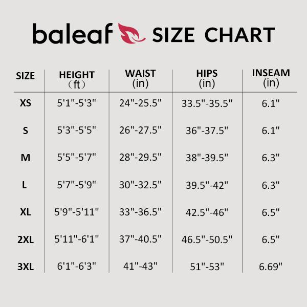 baleaf Women's 6" High Waisted Swim Board Shorts UPF 50+ Tummy Control & Side Pockets - Modest Beachwear Perfect for Surfing & Aqua Aerobics Swimwear Water Sports