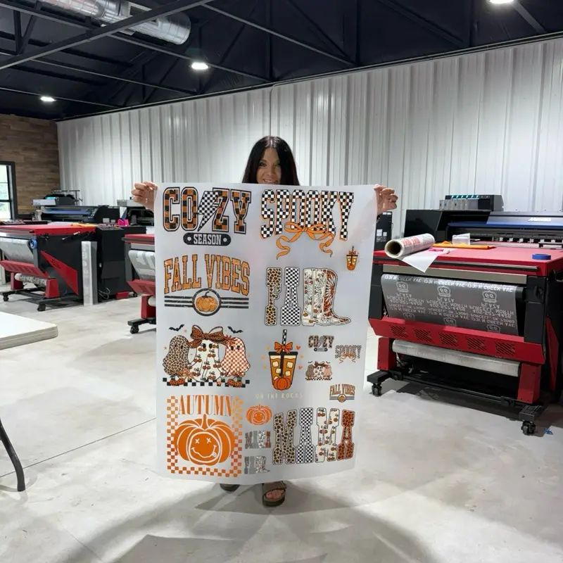 Fall szn DTF PREMADE 30"X48” GANGSHEET, DTF, DTF TRANSFERS,