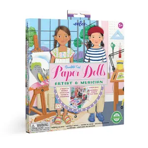 Musician & Artist Paper Doll Set